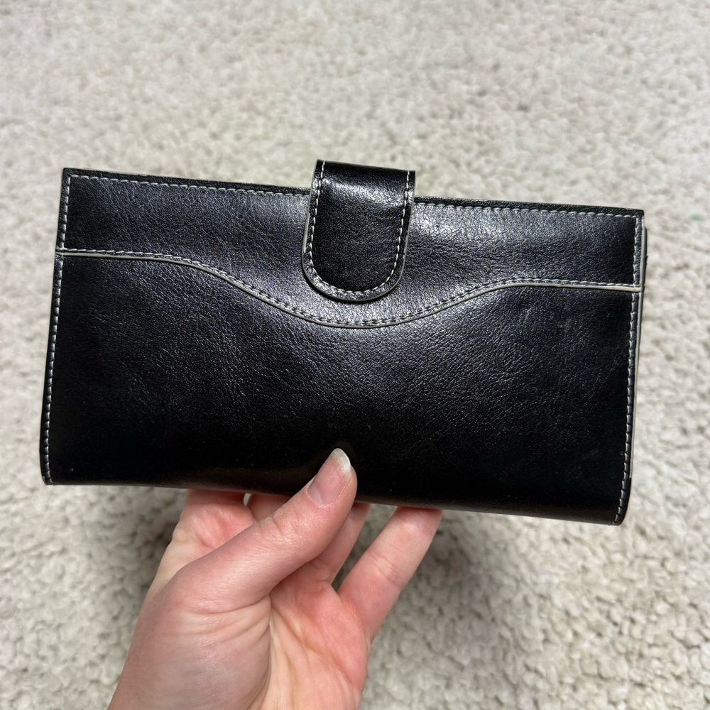 Black Leather Wallet